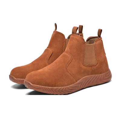 Canteiro de obras SJH10 que fabrica soldador delicado respirável Safety Shoes do tendão de carne o único