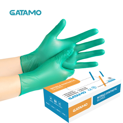 SN209 pulverizam o agregado familiar por atacado das luvas livres do nitrilo as luvas do produto comestível que entregam pulverizam o vinil livre Ni cosmético das luvas