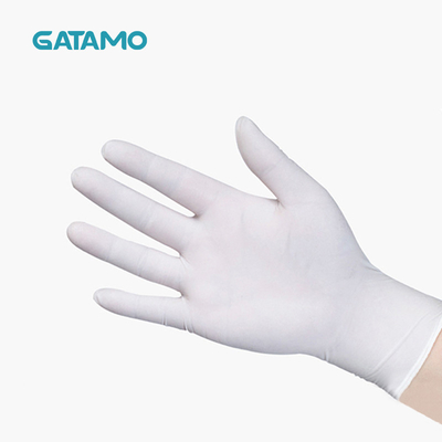 O látex G37 de alta qualidade pulverizou luvas feitas sob encomenda profissionais do látex das luvas do trabalho da segurança do látex das luvas para limpar
